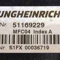 Jungheinrich 51169229 | MFC04 Index A brake from ETV214 year 2015 sn. S1FX00036719 also known as 51169229 51212548
