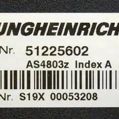 Jungheinrich 51225602 | Stuur regeling steering Controller AS4803 Z index A from ETV216 year 2014 sn. S19X00053208