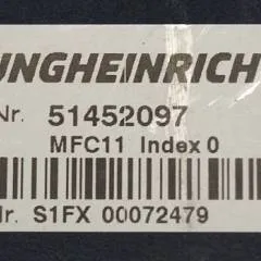 Jungheinrich 51452097 | MFC11 brake Index O sn. S1FX00072479 from ETV216 year 2017