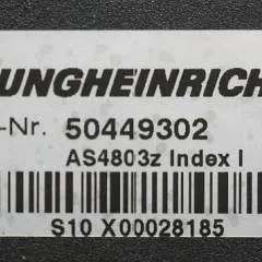 Jungheinrich 50449302 | Stuur regeling Controller AS4803 Z Index I sn.S10X00028185 from ETV216 year 2011
