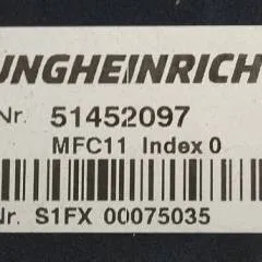 Jungheinrich 51452097 | MFC11 hydraulic Index O from ETV216 year 2017 sn. S1FX00075035