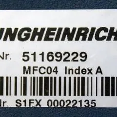 Jungheinrich 51169229 | MFC04 Index A brake from ETV216 year 2014 sn. S1FX00022135 also known as 51169229 51212548
