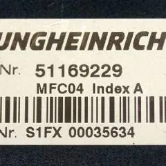 Jungheinrich 51169229 | MFC04 Index A brake from ETV214 year 2015 sn. S1FX00035634 also known as 51169229 51212548
