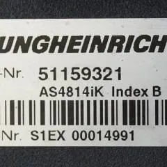 Jungheinrich 51159321 | Rij/hef regeling drive/lifting controller AS4814Ik Index B sn. S1EX00014991 from ETV214 year 2014