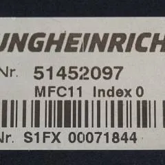 Jungheinrich 51452097 | MFC11 hydraulic Index O from ETV216 year 2017 sn. S1FX00071844