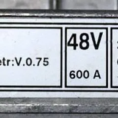 OM 20220055 | Controller 48V600A Lac 1 Sw. BAS V.0.10 Betr. V.0.75  8.436628 0915220 1104 10DE04002068 from OM XR12 year 2011