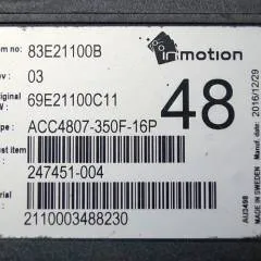 Toyota/BT 247451-004 | Motor Controller ACC 4807-350F-16P 48V 83E21100B Sw. 69E21100C11 Rev. 03  sn. 2110003488230 from RRE140 year 2012