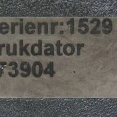 Atlet 073904 | Controller Version 2.22 UNS1725 sn. 1529 from Atlet 200DTFRE480UNS year 1997