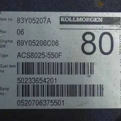 Still 50233654201 | Hydraulic controller ACS8025-550F 83Y05207A Rev. 06 org.sw. 69Y05206C06 sn 0520706375501 from MX-X TE Year 2014