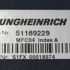 Jungheinrich 51169229 | MFC04 Index A Brake from ETV214 year 2014 sn. S1FX00018974