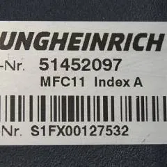 Jungheinrich 51452097 | Brake MFC11  Index A 51700212 Sw. 2,04 sn. S1FX00127532 from ETV216 year 2019