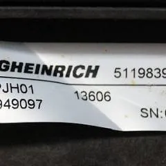 Jungheinrich 51198398 | Brake pedal 351BPJH01 13606 RM: 1949097 sn. 019007