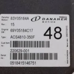Toyota/BT 220629-001 | Danaher motion AC Superdrive motor controller 83Y05184A ACS4810-350F Rev 0015 sn. 0518415146751