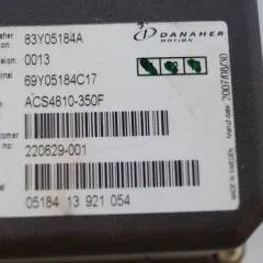 Toyota/BT 220629-001 | Danaher motion AC Superdrive motor controller 83Y05184A ACS4810-350F Rev 0013 sn. 0518413921054