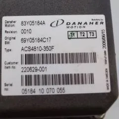 Toyota/BT 220629-001 | Danaher motion AC Superdrive motor controller 83Y05184A ACS4810-350F Rev 0010 sn. 0518410070055
