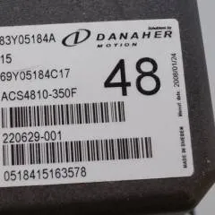 Toyota/BT 220629-001 | Danaher motion AC Superdrive motor controller 83Y05184A ACS4810-350F Rev 15 sn. 0518415163578