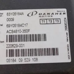 Toyota/BT 220629-001 | Danaher motion AC Superdrive motor controller 83Y05184A ACS4810-350F Rev 0009 sn. 0518409529108