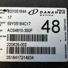 Toyota/BT 220629-001 | Danaher motion AC Superdrive motor controller 83Y05184A ACS4810-350F Rev 0017 sn. 0518417214934