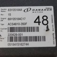 Toyota/BT 220629-001 | Danaher motion AC Superdrive motor controller 83Y05184A ACS4810-350F Rev 15 sn. 0518415162744