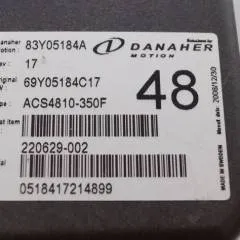 Toyota/BT 220629-001 | Danaher motion AC Superdrive motor controller 83Y05184A ACS4810-350F Rev 17 sn. 0518417214899